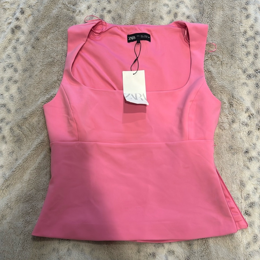 Pink Zara tank top